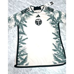 Adidas Portland Timbers Women Jersey MLS Nature Conservancy soccer IP5990 Large
